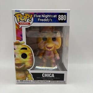 Funko Pop! 880 Tie-Dye Chica Five Nights At Freddy's Vinyl Figure New 2022